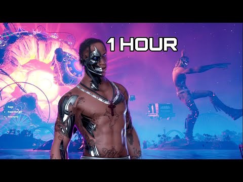 Fortnite Travis Scott - Goosebumps Live Performance 1 hour 1080p
