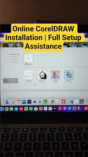 How to Install CorelDRAW Remotely | Home Service via AnyDesk #coreldrawmac #howtodownloadcoreldraw