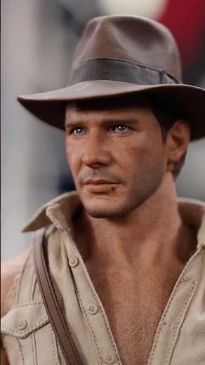 REALISTIC $360 Hot Toys Indiana Jones Figure!