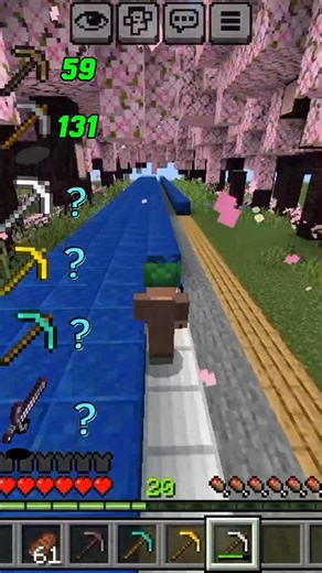 All PICKAXES vs LIPS IN Minecraft Game