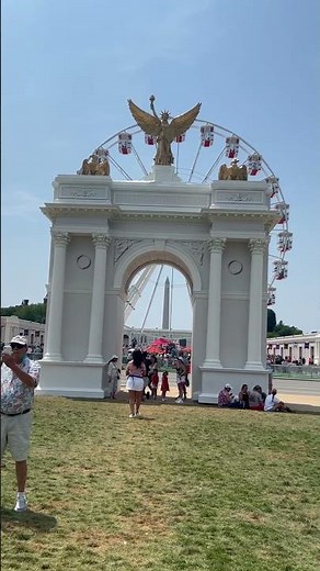 🏛️ The Monument That Has Everyone Talking? A First Look at Trump’s Proposed National Arch in DC