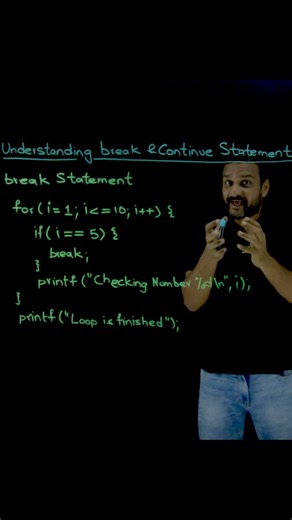 Introduction to break and continue Statements