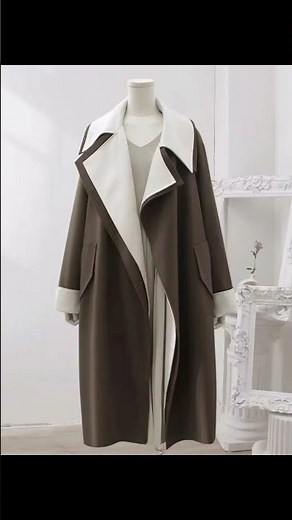 “Elegant Winter Look ❄️ | Chic White Fur Coat Outfit Inspiration”