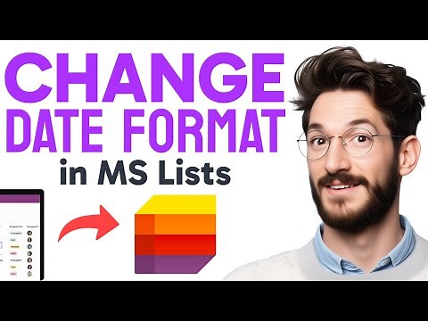 How to CHANGE DATE FORMAT in Microsoft Lists (Step by Step)