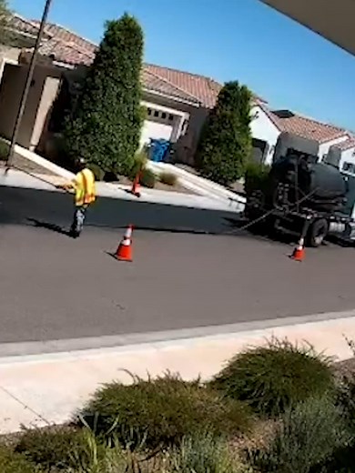 The contractor didn't love our HOA president... 😩 🤣 #cctv #propertydamage #construction #constructionfail #fail