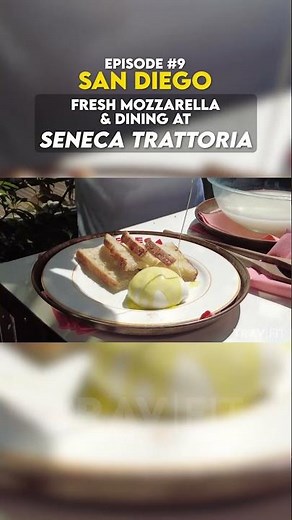 Exquisite Tableside Mozzarella & Dining at Seneca Trattoria 🍽️🧀 | San Diego Culinary Experience!