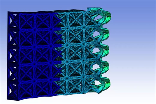 #ansys #fea #latticestructures #transientanalysis #structuralsimulation #mechanicalengineering #lightweightdesign #computationalmechanics #simulationdrivendesign | Seeyama Hossain