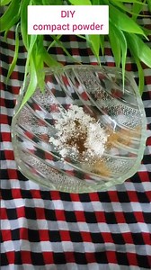 DIY compact powder
