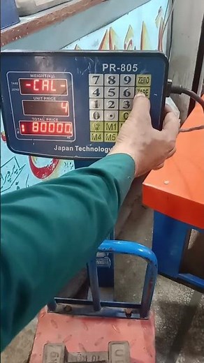 PR 805 German technology scale calibration Malik scale works