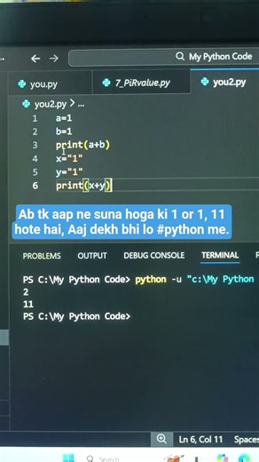 #computer #pythontutorial #python #pythonforbeginners #veriable #pythoninhindi