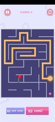 Maze Quest Path Finder level complete#shorts #game