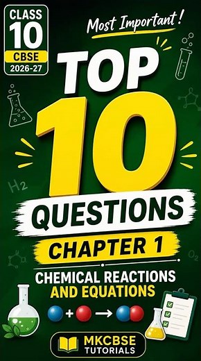 Top 10 Most Important Questions | Class 10 Science Chapter 1 | CBSE 2026-27