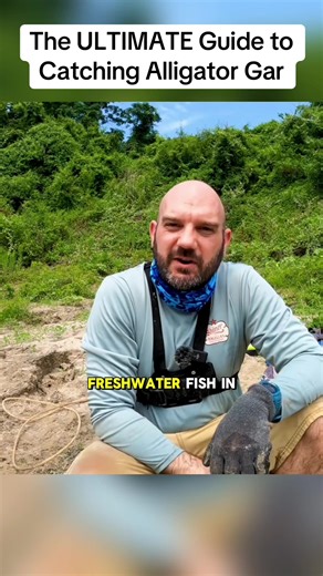 The ULTIMATE Guide to Catching Alligator Gar #fishing #fish #fishtok | fishing