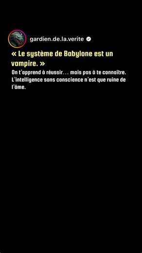 L’Eau, Pouvoir de la Conscience 💧✨🐉 on Instagram: "On t’a dit que l’école te rendait libre. Mais Bob Marley pointe une autre réalité : un système qui forme des têtes “intelligentes”… sans racines. Il parle de “Babylone” comme d’un vampire : un système qui aspire l’énergie, qui construit des institutions, mais qui évite soigneusement une question simple : “D’où vient l’humanité ?” Pas l’histoire d’un pays. Pas l’histoire d’un drapeau. L’histoire du commencement. Et là, il touche un point brûlan