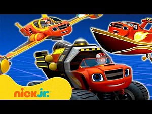 Blaze | ¡Blaze se transforma sobre el planeta Marte, rescates y MÁS! | 120 minutos | Nick Jr.