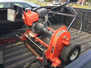 Greensmower to verticutter build - Jacobsen 522A