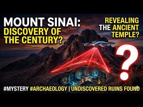 What Lies Beneath Mount Sinai After This Mysterious Drone Scan?