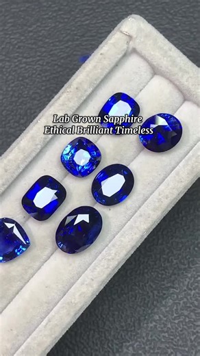 Lab grown sapphire, surrounded by a halo of sparkling lab diamonds Identical in fire and clarity to mined gems 100% conflict-free, sustainably sourced, crafted to shine for decades Custom jewelry design in 9 k/10k/14k/18k gold Welcome DM for more details! #labdiamond #sapphire #diamondjewelry #customjewelry #jewelry