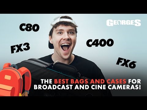 The Best Bags and Cases for Broadcast and Cine Cameras!