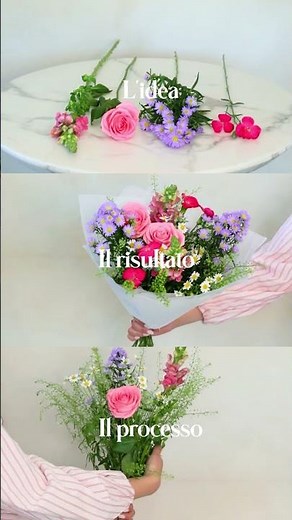 Da un’idea a un’emozione che arriva direttamente alla porta di qualcuno 💐