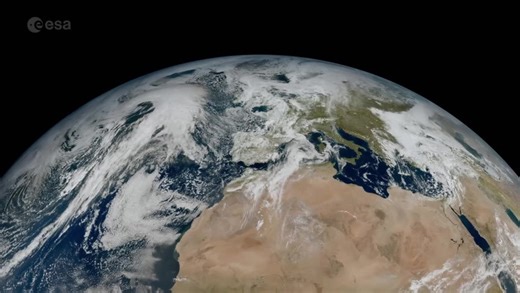 Europe's new weather satellite delivers stunning Earth views