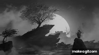 Live Wallpaper Anime HD/4K - Samurai Autumn on Make a GIF