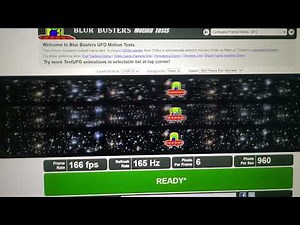 Monitor MSI MAG274QRF-QD ufo fps test slow motion