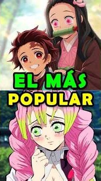 El PERSONAJE MÁS POPULAR en Demon Slayer #kimetsunoyaiba #tanjiro #zenitsu #inosuke