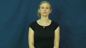 Watch how to sign 'materialization' in American Sign Language.