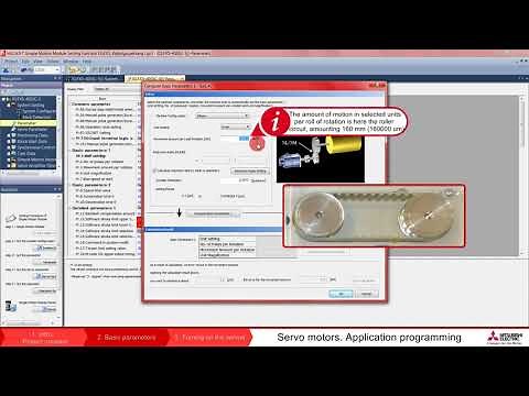 Servo drives. Application programming - Lesson 2 - Basic parameters