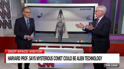 547K views · 3K reactions | Alien technology or a really rare comet? Tom Foreman has what you need to know about 3I/ATLAS | Jake Tapper | Facebook