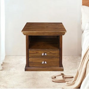 [Hot Item] Chinese Manufacturer Custom Nursing Home Vintage Hospital Furniture Antique Style Durable Solid Wood Bedside Cabinet