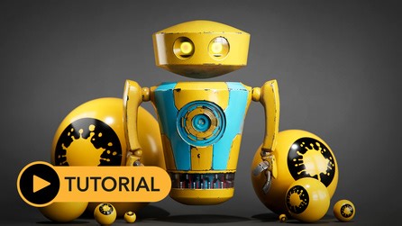 Texture Hard Surfaces Using Mari's Node Graph