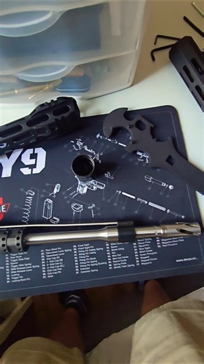 The Timberwolf AR-Build 👉💨 #airsoft #pewpewlife #shorts #foryou