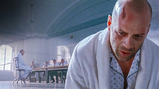 This place is for crazy people [Bruce Willis scene] | 12 Monkeys