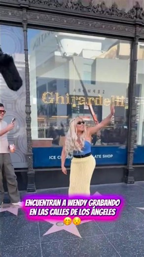 Wendy GRABANDO en Los Ángeles su proyecto con Netflix 🎥