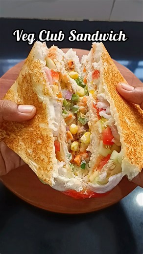 Veg Club Sandwich Recipe | Sandwich Recipe | Healthy Sandwich Recipe | Homemade Sandwich Recipe |