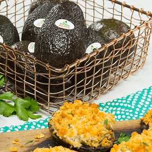 Avocado Baked Crab Dip