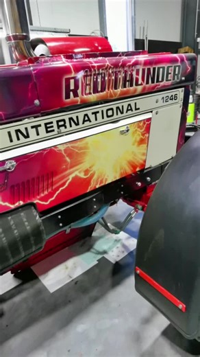 #treckertreck #fullpull #fullpulllife #redthunder