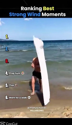 Ranking Best Strong Wind Moments 🌪️💀