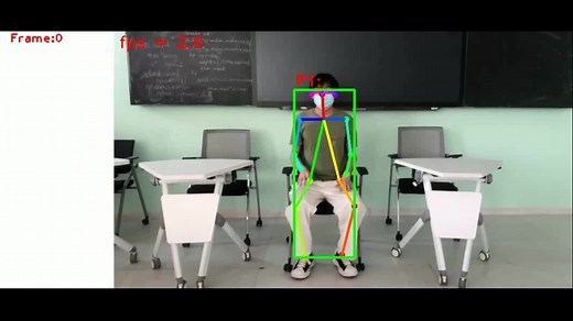 基于OpenPose的人体姿态识别项目-学生课堂姿态识别行为