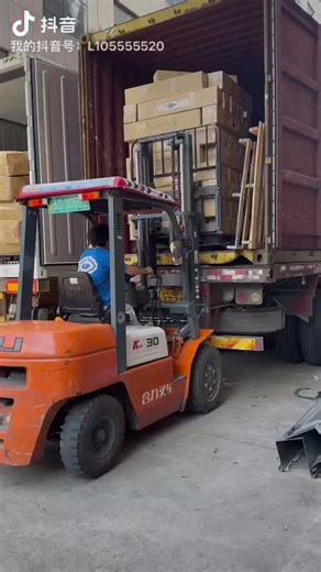 Loading container #christmastree #cristmasdecor #christmas #factory #foryou #trending