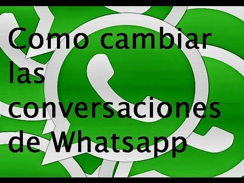 Como modificar conversaciones REALES de Whatsapp De verdad