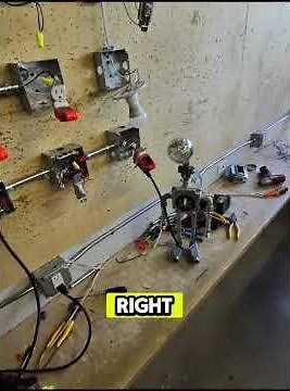 GFCI, Switched receptacle, and 4-way. #construction #electrician #electrical #sparky