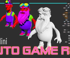 ArtStation - Houdini Auto Game Res | Tutorials
