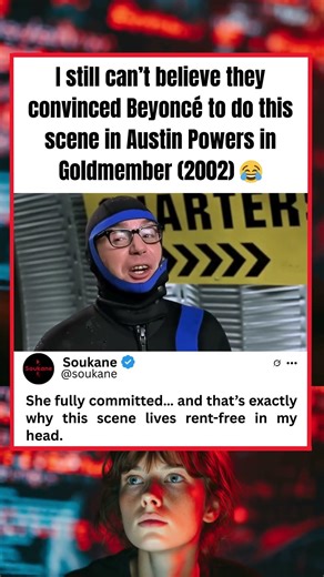 How Did They Convince Beyoncé to Do This Austin Powers Scene!