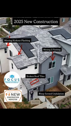 “A third-party inspector is not required.” 🚩 That’s what the builder told this client. The builder’s reasoning? The home already passed county and fire inspections for the foundation, framing, HVAC, electrical, and roofing. So, do you really need a third-party specialist? You decide. 👇 On this home alone, our Master Level Inspection Team uncovered: ❌ 6 exterior deficiencies ❌ 25 interior deficiencies Why does this happen? While builders strive for quality, municipal inspectors are often spread