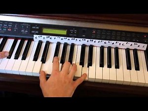 The Way it is - Intro Tutorial (piano)