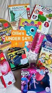 Books & Toys Under $4?! Ollie's OCC HAUL 😳📚 #operationchristmaschild