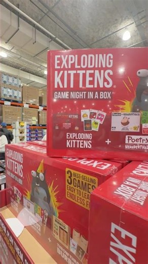 Exploding Kittens Game Night in a Box at Costco Canada
